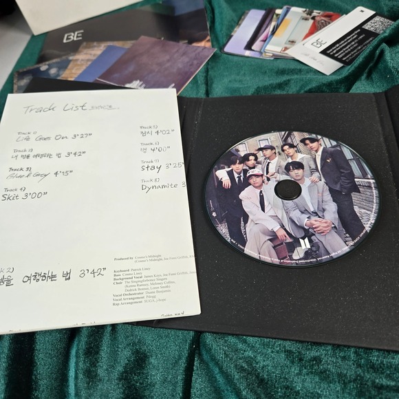 BTS BE Deluxe Edition CD Album Box Set and Shutterfly Book - Picture 6 of 12